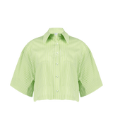 Shirt Apoella Myrto Cropped Shirt S/M / White Lime Apoella