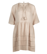 Shirtdress Apoella Cara Linen Mini Dress Beige / O/S Apoella