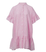 Shirtdress Apoella Chara Ruffle Shirtdress Pink O/S / Color Apoella