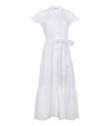 Shirtdress Apoella Milla Long Ruffle Shirtdress Apoella