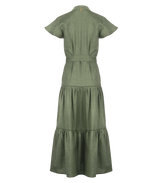 Shirtdress Apoella Milla Long Ruffle Shirtdress Apoella