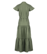 Shirtdress Apoella Milla Long Ruffle Shirtdress Apoella