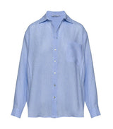 Shirts Apoella Charis Linen Loose Shirt Sky Apoella