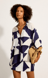 Shirts Lenny Niemeyer Oversized Cut Shirt Shirt Abstract Apoella