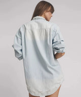 Shirts One Teaspoon Classic Everyday Chambray Denim Shirt Apoella