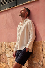 Shorts Apnée Linen Shorts Blue Apoella