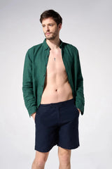 Shorts Apnée Linen Shorts Blue Apoella