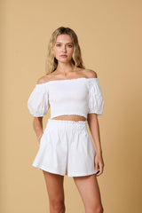 Shorts Apoella Dione Shorts Striped White Apoella