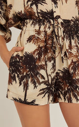 Shorts Lenny Niemeyer Elastic Waist Shorts Corumbau Apoella