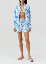 Shorts Melissa Odabash Annie Drawstring Waist Shorts Florian Apoella
