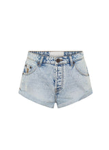 Shorts One Teaspoon Bandits Low Waist Denim Shorts Whisper Blue Apoella