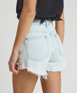 Shorts One Teaspoon Bonitas High Waist Denim Shorts Beach Blue Apoella