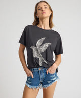 Shorts One Teaspoon Renegades High Waist Denim Shorts Badlands Blue Apoella