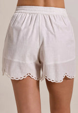 Shorts Scarlett Poppies Ashanti Shorts Antique White Apoella