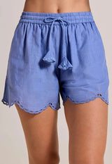 Shorts Scarlett Poppies Ashanti Shorts Milky Blue Apoella