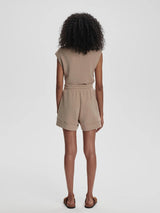Shorts Varley Atrium High Rise Short 4.5 Light Taupe Apoella