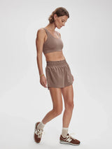 Shorts Varley Kallin Running Shorts 3 Deep Taupe Apoella