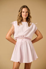 Skirts APOELLA Iris Mini Skirt Pink Apoella