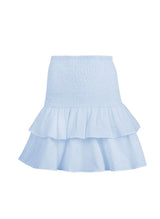Skirts Apoella Nafsika Smocked Short Skirt Striped Sky Apoella