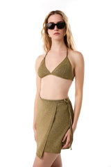 Skirts Kiohne Petals Skirt Gold Apoella