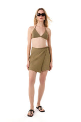 Skirts Kiohne Petals Skirt Gold Apoella