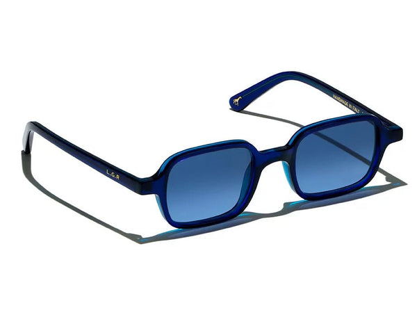 Sunglasses L.G.R. Marrakech Blue HD Gradient Lenses Sapphire Blue O/S Apoella