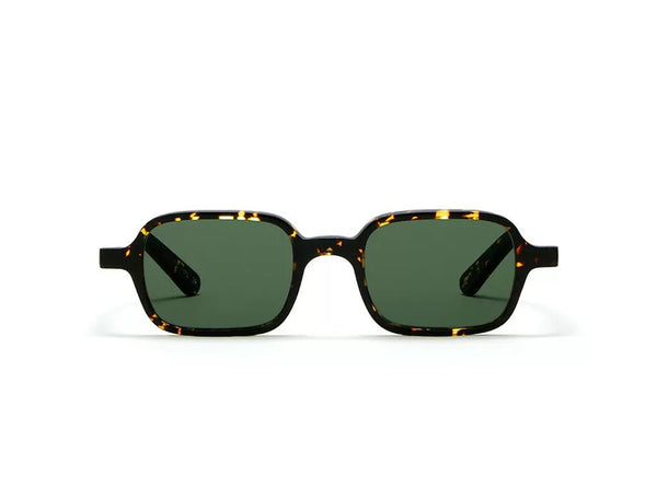 Sunglasses L.G.R. Marrakech Green G15 Lenses Havana Scuro O/S Apoella