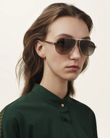 Sunglasses Zeus n Dione Agistri Platinum/Khaki O/S Apoella