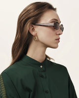 Sunglasses Zeus n Dione Crete Gold/Brown Tortoiseshell O/S Apoella