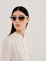 Sunglasses Zeus n Dione Kythera Sunglasses Grey Milk O/S Apoella