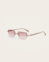 Sunglasses Zeus n Dione Mykonos Rose Gold/Milky Grey O/S Apoella