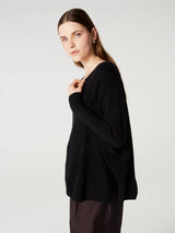 Sweater Absolut Cashmere Camille V Neck Sweater Black Apoella