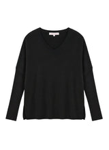 Sweater Absolut Cashmere Camille V Neck Sweater Black Apoella
