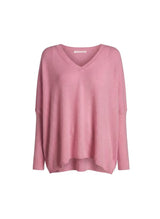Sweater Absolut Cashmere Camille V Neck Sweater Dragon Fruit Apoella