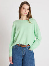 Sweater Absolut Cashmere Kaira Crew Neck Sweater Pastel Green Apoella