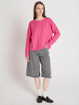 Sweater Absolut Cashmere Kaira Crew Neck Sweater Pink Neon Apoella