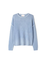 Sweater Absolut Cashmere Kayna Crew Neck Tie Dye Sweater Bleach Apoella