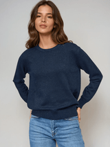 Sweater Absolut Cashmere Ysee Sweater Navy Apoella