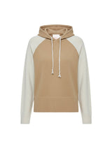 Sweater Absolut Cashmere Yuna Hoodie Combo Turron Cloud Apoella
