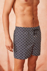 Swimshorts Apnée Ecume Boxers Dark Blue Apoella