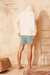 Swimshorts Apnée Reflets Boxers Green Apoella