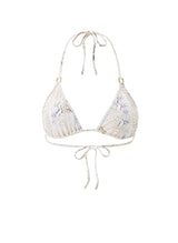 Swimwear Melissa Odabash Malta Triangle Bikini Top Lizard Apoella
