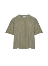 T-shirts Asoma Carina Terry T-shirt Light Green Apoella