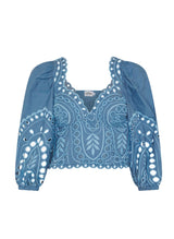 Tops Charo Ruiz Bass Top Blue Sealace Apoella