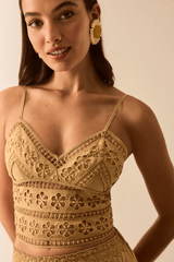 Tops Charo Ruiz Melie Top Cinnamon S / Cinnamon Apoella