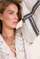 Tops Scarlett Poppies Lovely Moments Vanilla/Black Apoella