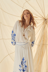 Tops Scarlett Poppies Marbella Top Simply White Apoella