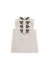 Tops Zeus+Dione Areti Sleeveless Top Ivory Apoella