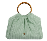 Andros Tote Bamboo Raffia Straw Bag