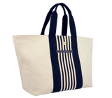 Totes Apoella Riviera Canvas Tote Striped O/S / Ivory Apoella